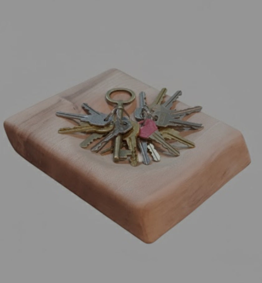 Handmade key holder (oak)